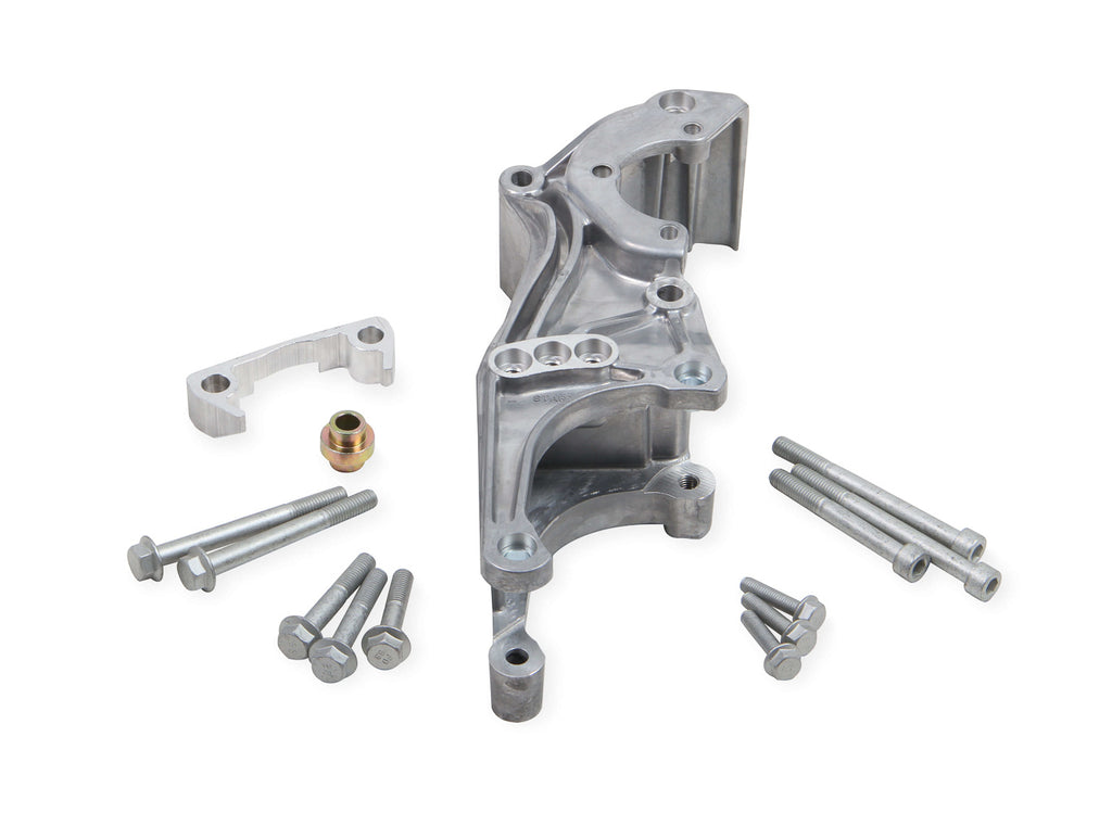 HolleyLS Accessory Drive Brkt Kit LH for P/S & Alt