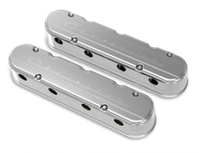 Load image into Gallery viewer, HolleyGM LS Valve Cover Set 2-Piece Design Polished