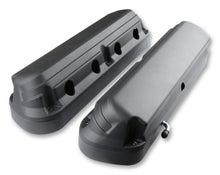 Load image into Gallery viewer, Holley2-Piece Alm Valve Cover Set GM LS Black Finish