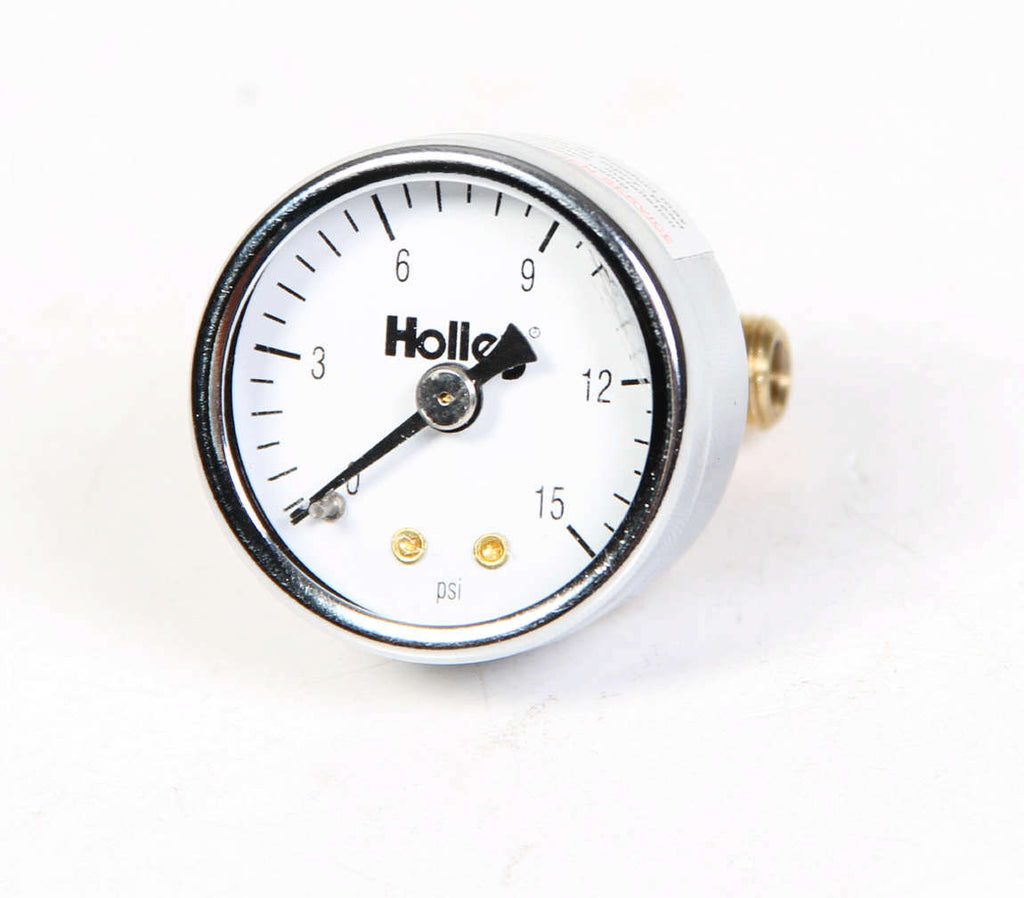 Holley0-15 Fuel Pressure Gauge