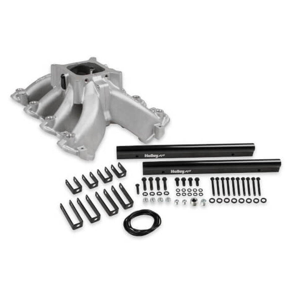 HolleyGM LS Intake Manifold Split Single Plane 4150