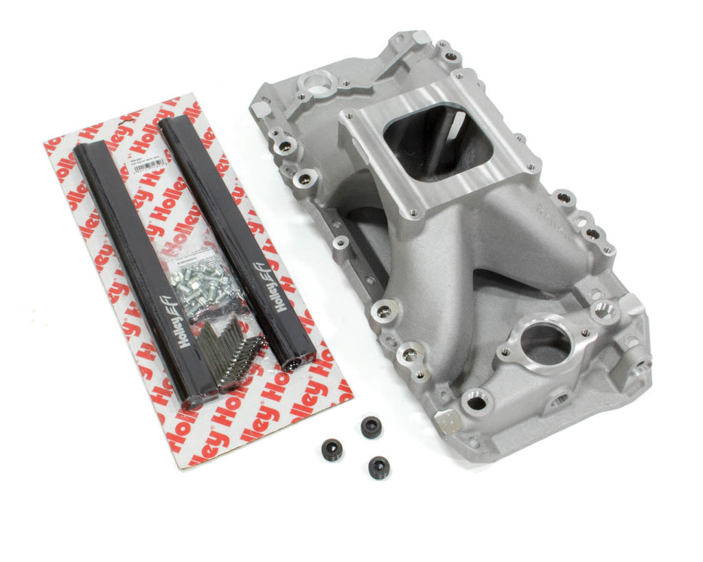 HolleyBBC EFI O/P Intake Manifold w/4150 Flange