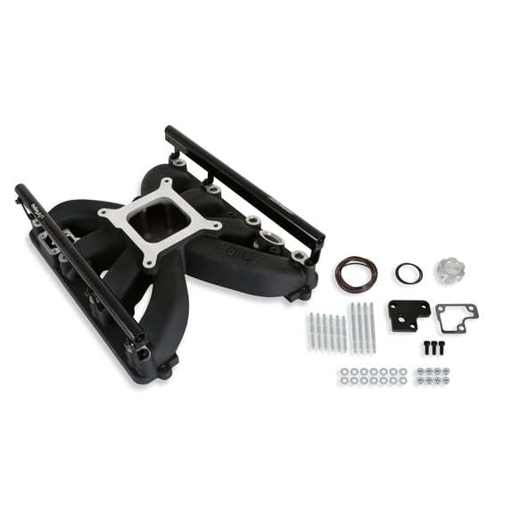 HolleyGen-3 Hemi EFI Intake Manifold Kit Black