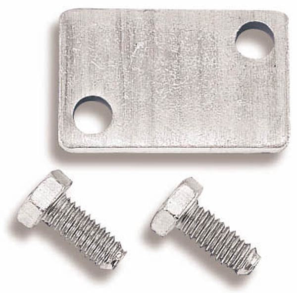 HolleyChoke Block-Off Plate