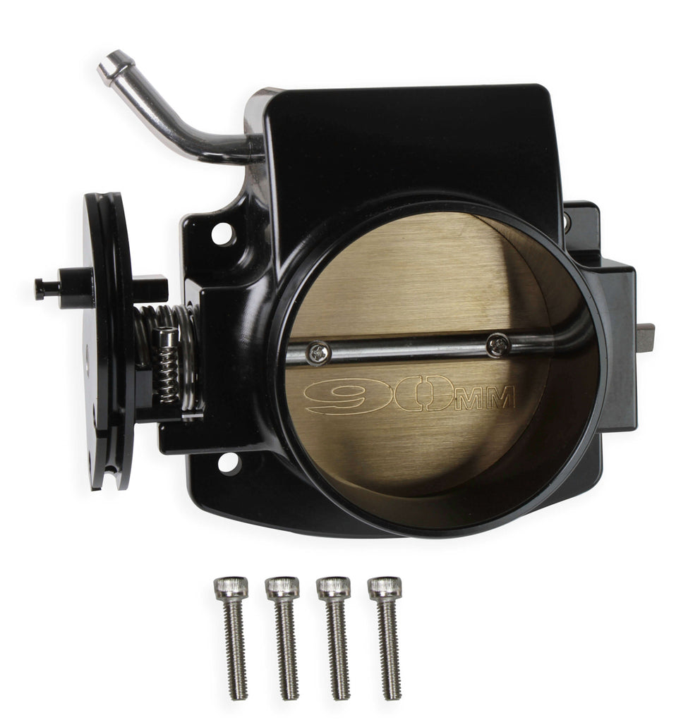 HolleySniper EFI 90mm Throttle Body - Black