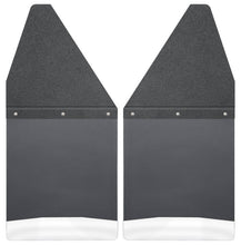 Load image into Gallery viewer, Husky LinersKick Back Mud Flaps 12in Wide Black