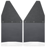 Husky LinersKick Back Mud Flaps 12in Wide Black