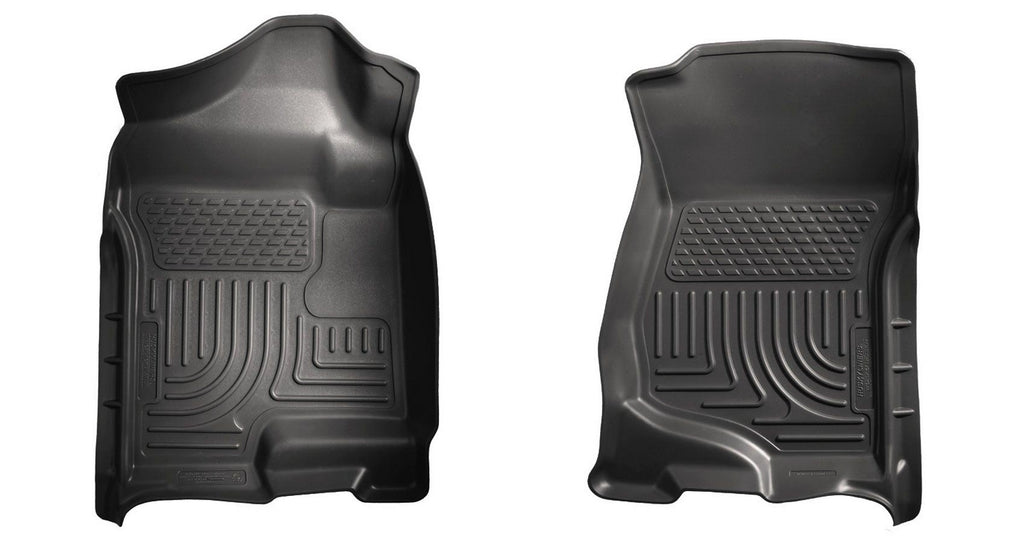 Husky Liners07-   GM 2500HD Crew Cab Floor Liners Black