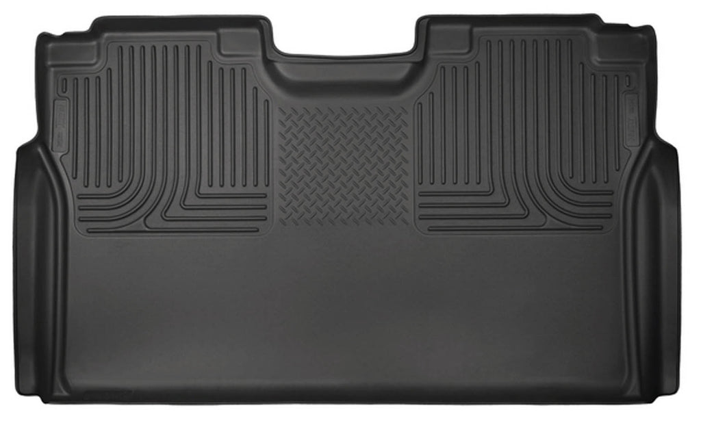 Husky Liners15-  Ford F150 Supercrew Rear Floor Liners Black