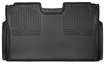 Load image into Gallery viewer, Husky Liners15-  Ford F150 Supercrew Rear Floor Liners Black