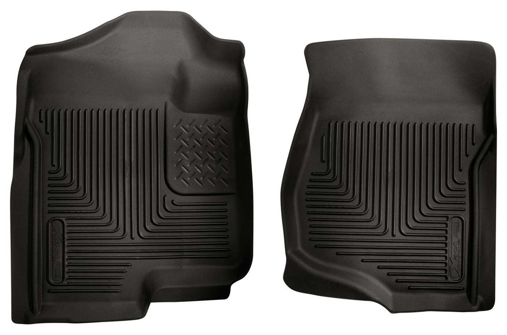 Husky LinersGM X-Act Contour Floor Liners Front Black