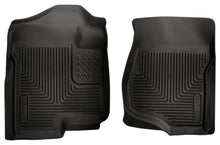 Load image into Gallery viewer, Husky LinersGM X-Act Contour Floor Liners Front Black