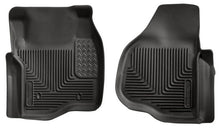 Load image into Gallery viewer, Husky LinersFord X-Act Contour Floor Liners Front Black