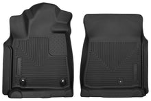 Load image into Gallery viewer, Husky LinersToyota X-Act Contour Floor Liners Front Black