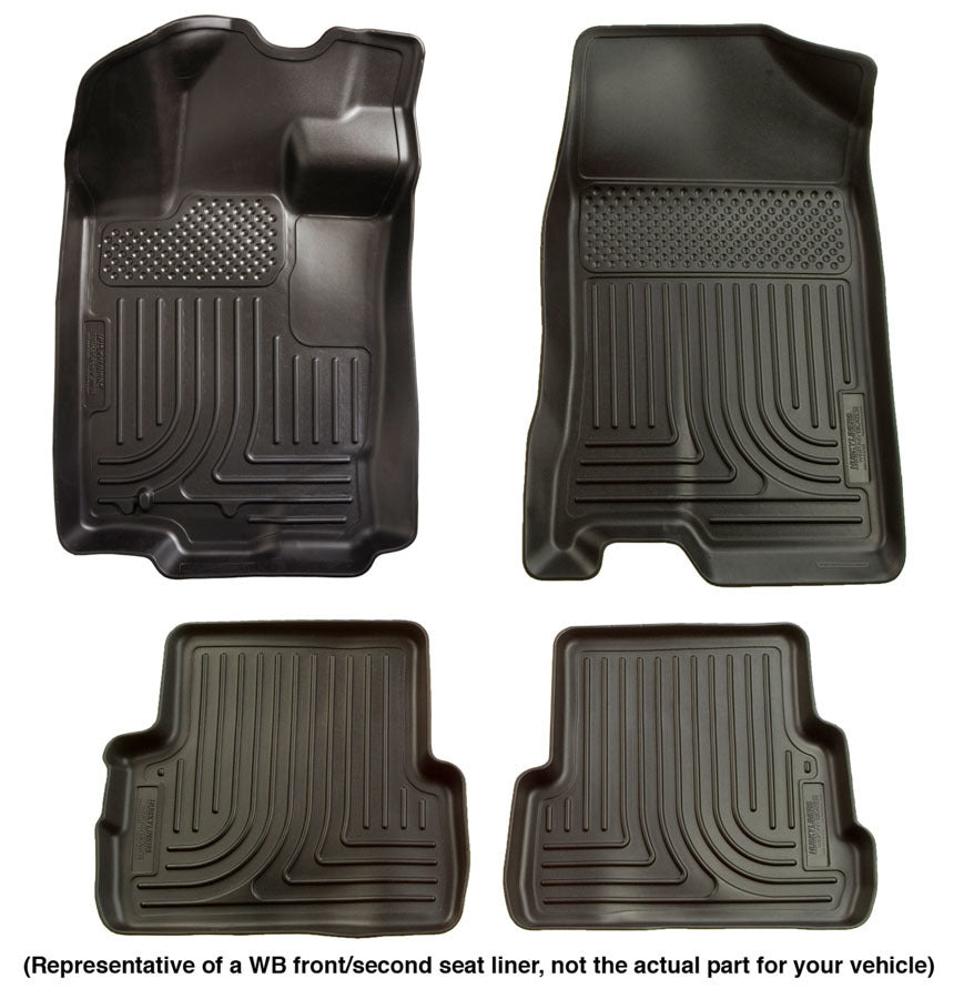 Husky Liners11-  Dodge Charger Front /2nd Floor Liners Black