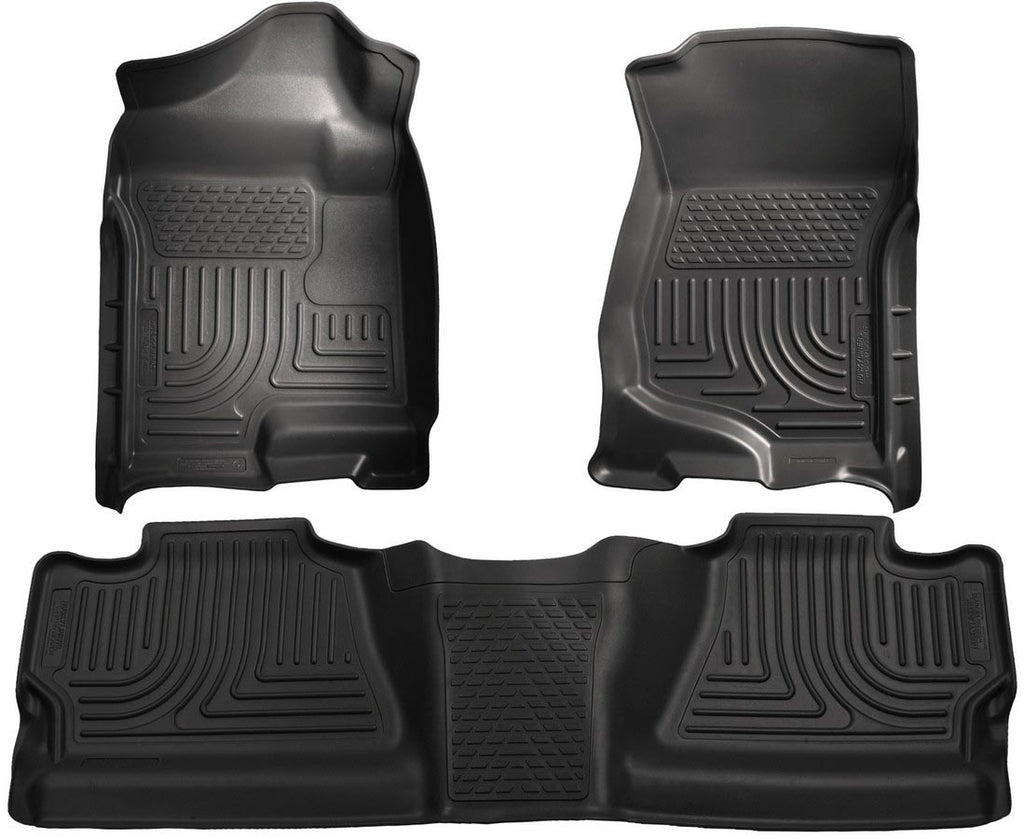 Husky Liners09- GM Crew Cab P/U Front/2nd Seat Liner