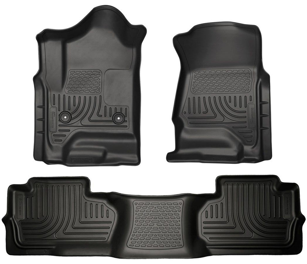 Husky Liners15-   GM 2500HD Dbl Cab Floor Liners Black