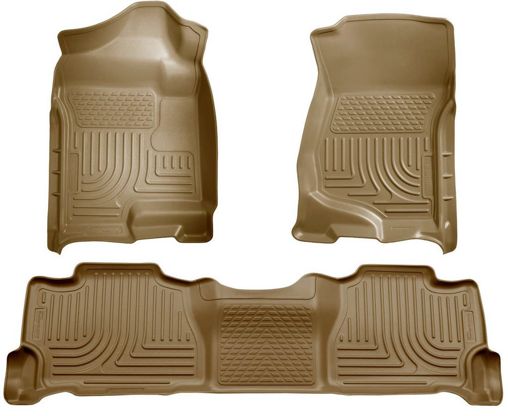 Husky Liners07-14 Tahoe Floor Liners Tan