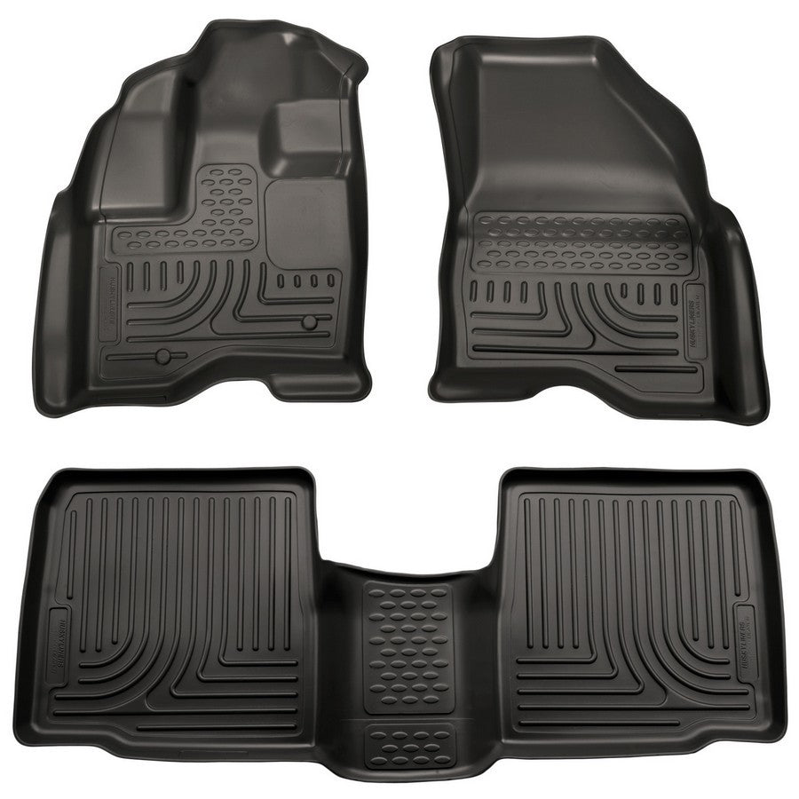 Husky Liners10-  Ford Taurus Front/ 2nd Floor Liners Black