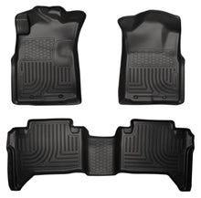 Load image into Gallery viewer, Husky Liners05-15 Tacoma Front/2nd Floor Liners black