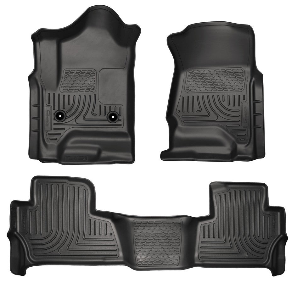 Husky Liners15-   Tahoe Floor Liners Black