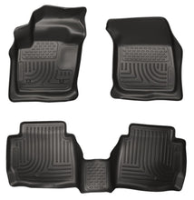 Load image into Gallery viewer, Husky Liners13-  Ford Fusion Front/ 2nd Floor Liners Black