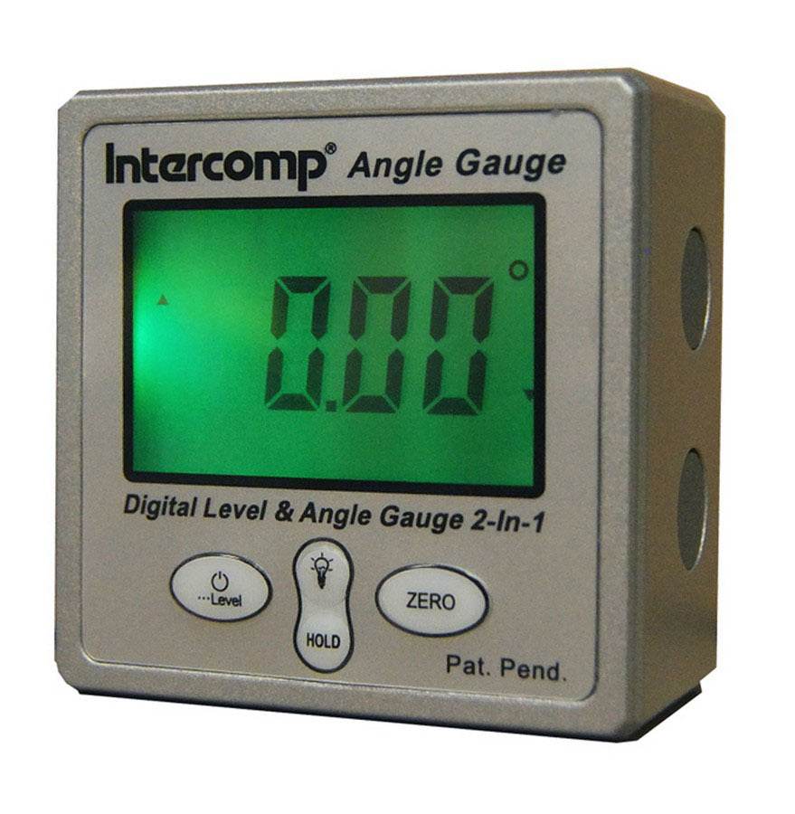 IntercompDigital Angle Gauge w/Magnetic Base