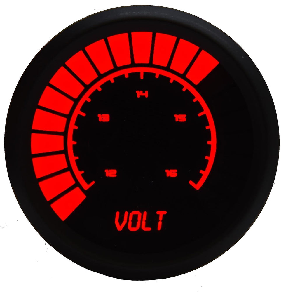 Intellitronix2-1/16 Analog Bargraph Voltmeter 12-16 volts