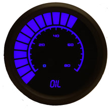 Load image into Gallery viewer, Intellitronix2-1/16 Analog Bargraph Oil Press Gauge 0-80 PSI