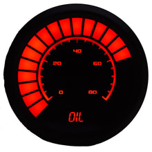 Load image into Gallery viewer, Intellitronix2-1/16 Analog Bargraph Oil Press Gauge 0-80 PSI