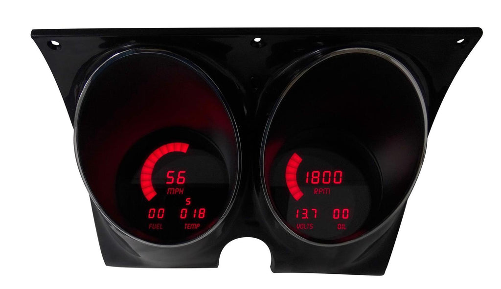 IntellitronixLED Digital Gauge Panel Camaro/Firebird 67-68