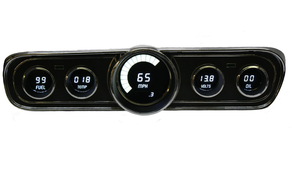 IntellitronixLED Digital Gauge Panel 1965-1966 Ford Mustang