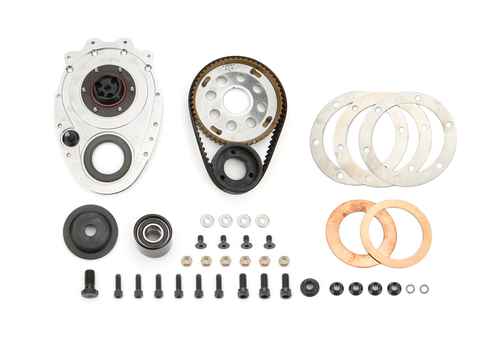 JeselSBC Belt Drive Kit w/391 Rasied Cam & BBC Snout