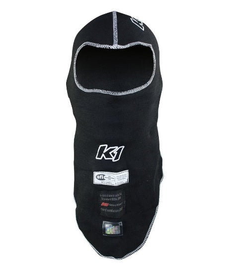 K1 RaceGearBalaclava Head Sock Flex Black