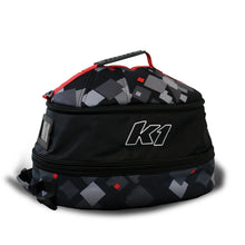 Load image into Gallery viewer, K1 RaceGearHelmet Bag Razor Lifestyle Black Red Grey