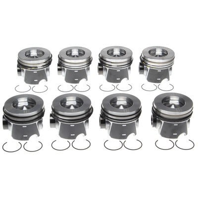 Clevite77Piston Set w/Rings Ford 6.4L Diesel 8pk