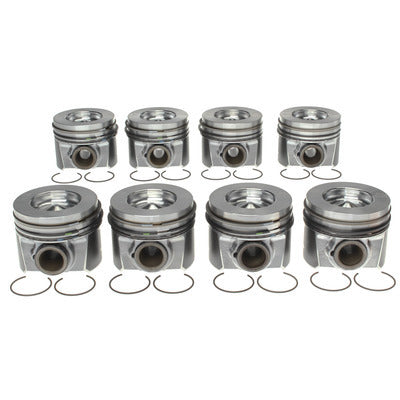 Clevite77Piston Set w/Rings Ford 6.4L Diesel 8pk