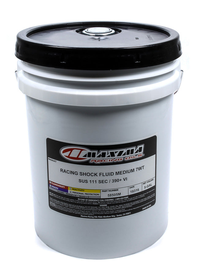 MaximaRacing Shock Fluid Medium 7wt. 5 Gallon