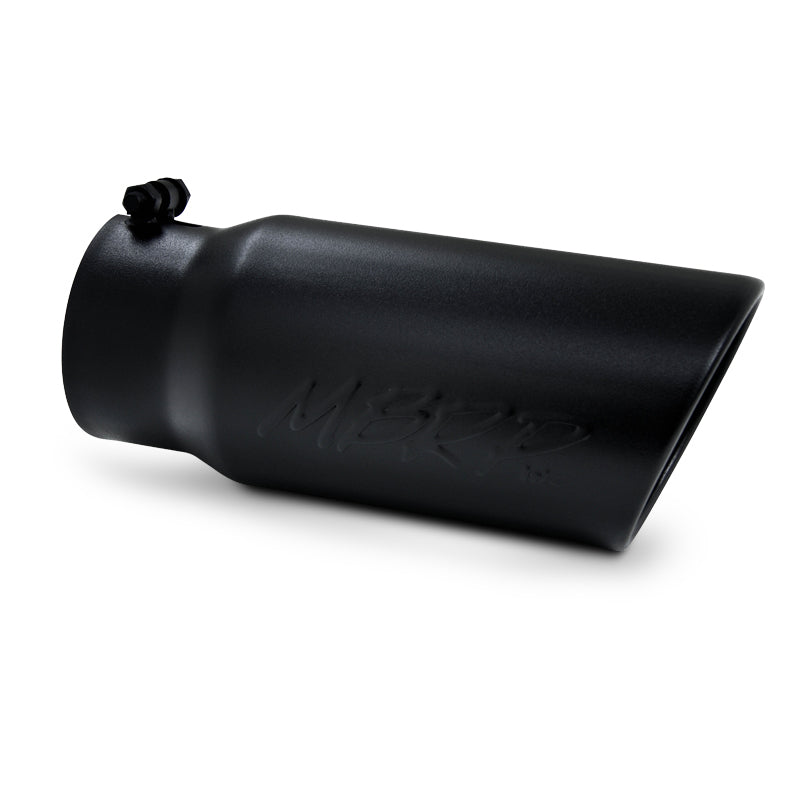 MBRP ExhaustTip 5in O.D. Angled Roll ed End  4in inlet