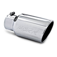 Load image into Gallery viewer, MBRP ExhaustTip 6in O.D. Angled Roll ed End  4in inlet