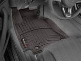 FloorLiner™ DigitalFit®; Cocoa; Front; Over The Hump; Bench Seat;