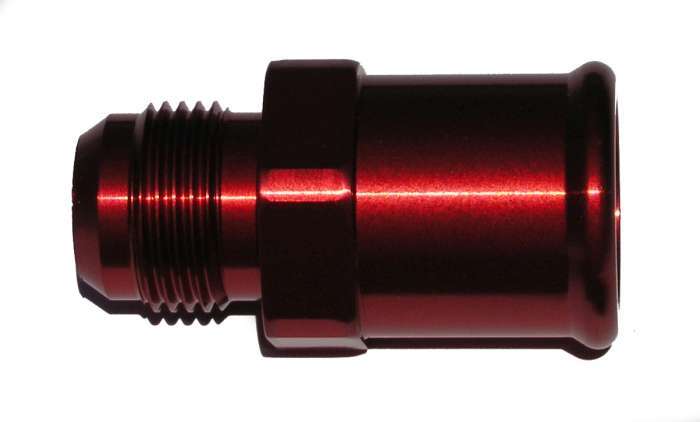 Meziere-16an Male to 1-1/2 Hose Adapter - Red