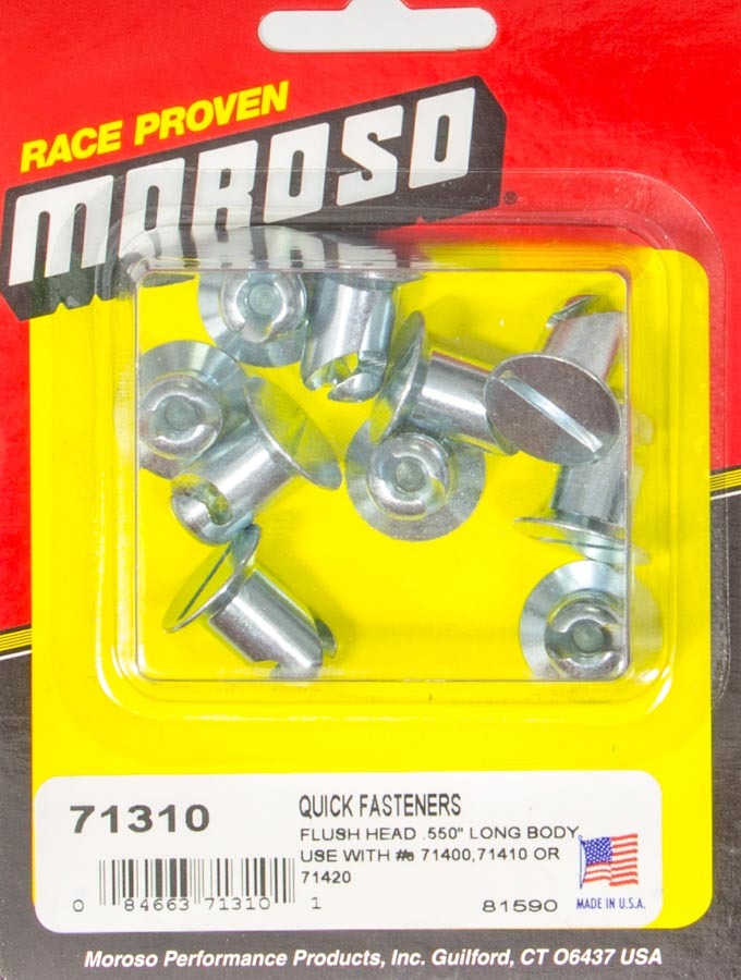 MorosoFlush Head Quik Fastener .550in Long Body