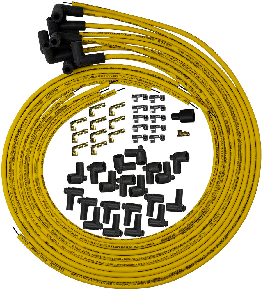 MorosoBlue Max Ignition Wire Set - Yellow