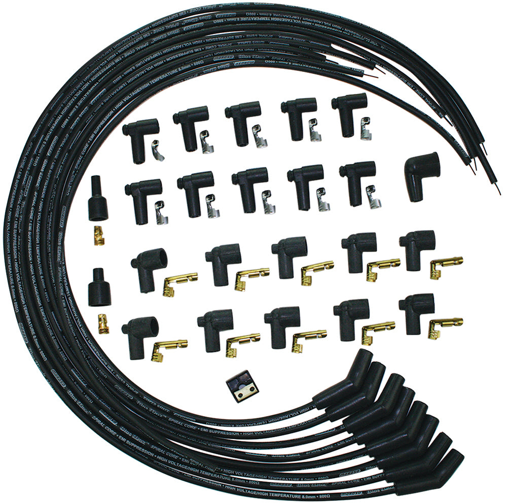 MorosoBlue Max Ignition Wire Set - Black