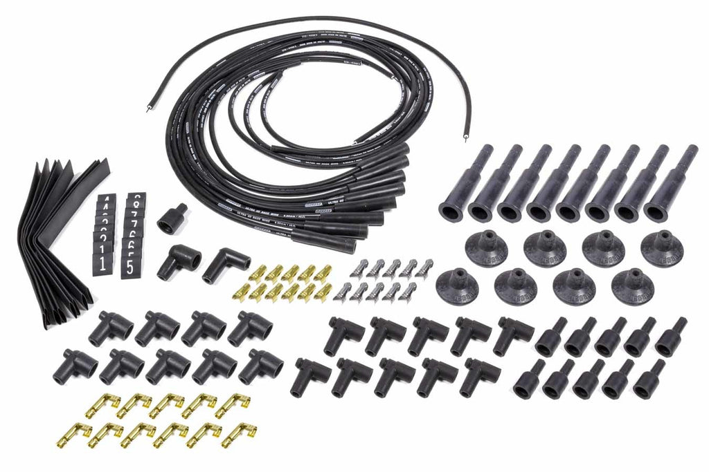 MorosoUltra 40 Plug Wire Set Hemi Style Black