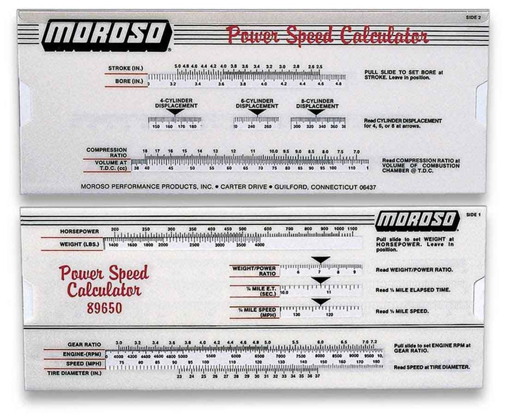 MorosoPower/Speed Calculator