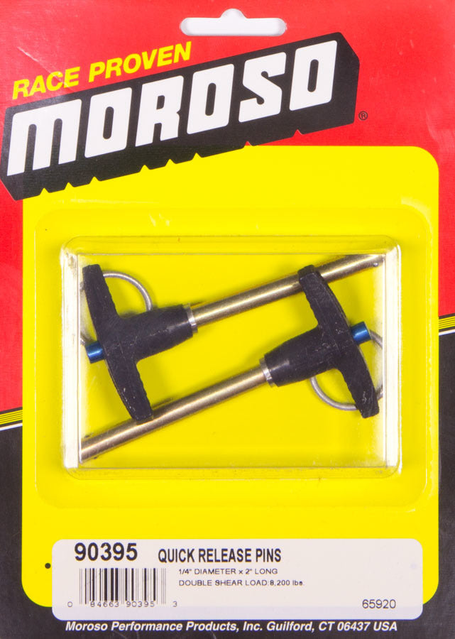 MorosoQuick Release Pins (2) 1/4 x 2in