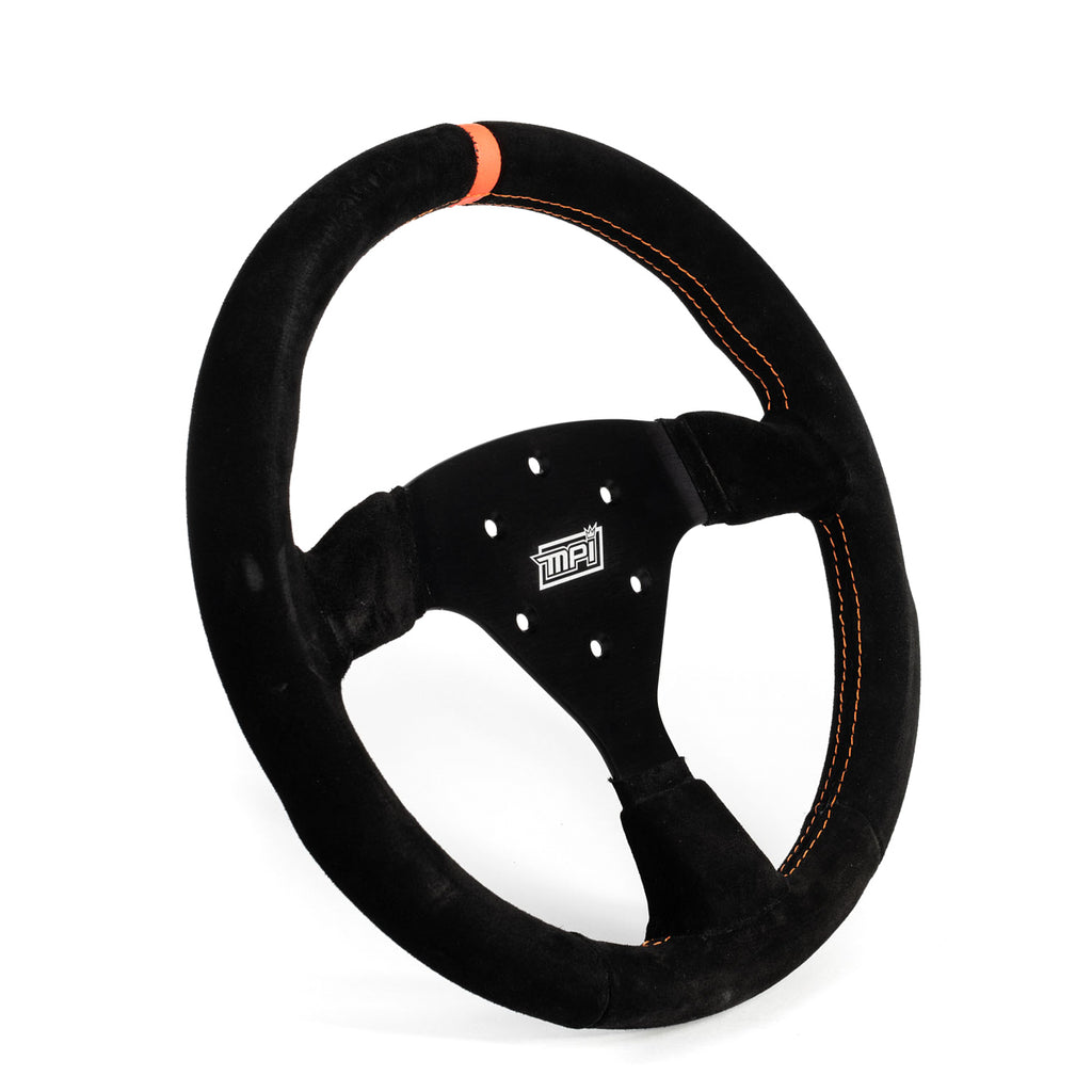 MPITrack Day Steering Wheel 13in Flat Suede