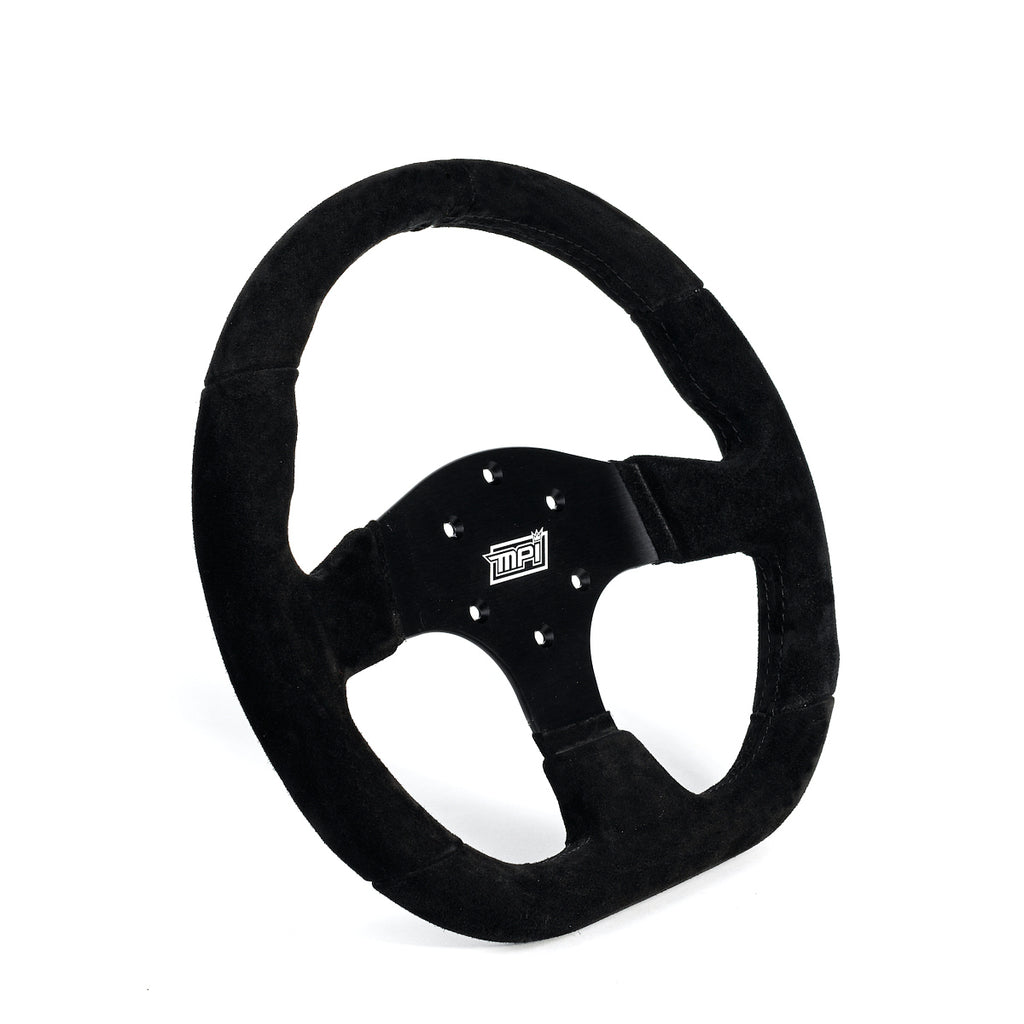 MPITouring Steering Wheel 13in Full Black D Shaped